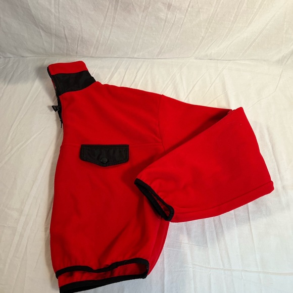 Forever 21 Cropped Fleece Womens Medium Red - Picture 6 of 10